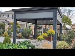 Gazebo inovador com telhado de metal: redefinindo a vida ao ar livre com excelência de alumínio