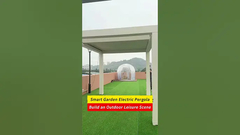 Pergola de luvas, personalize o seu mundo ao ar livre! #pergola #outdoor #jardim #gazebo #design #gazebo